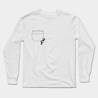 Climbing Lego Man Long Sleeve T-Shirt